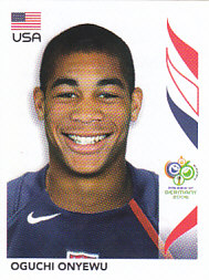 Oguchi Onyewu USA samolepka Panini World Cup 2006 #347